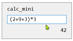 calc_mini демонстрация